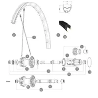 Mavic Crossmax Pro Tubeless Offset Bakfelg