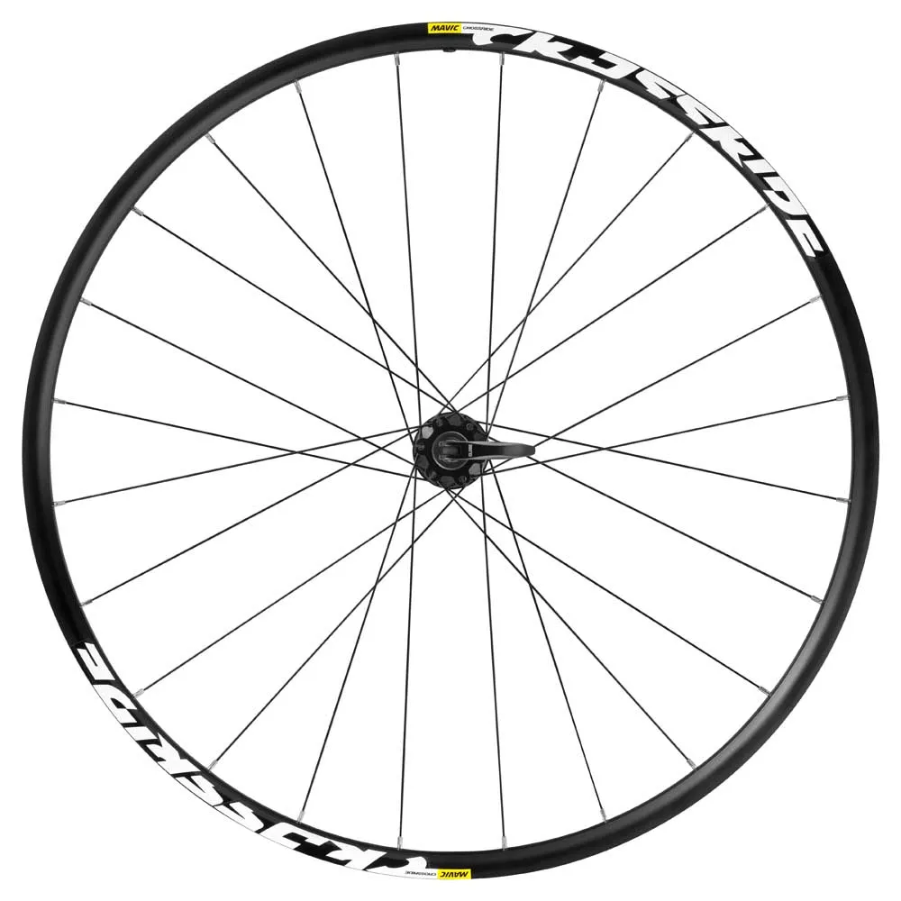 Mavic Crossride Fts-x 26´´ 6b Disc Qr Mtb-hjulsett, Black / white, 9/15 x 100 / 9 x 135mm, Shimano/Sram HG