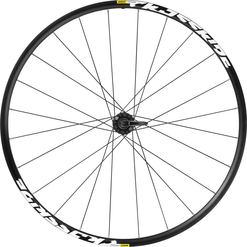 Mavic Crossride FTS-X 26" Bakhjul, Black, 9 x 135mm, Shimano/Sram HG