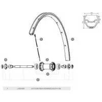 Mavic Crossride Ub 11 Felg Mavic Crossride Ub 11 Felg