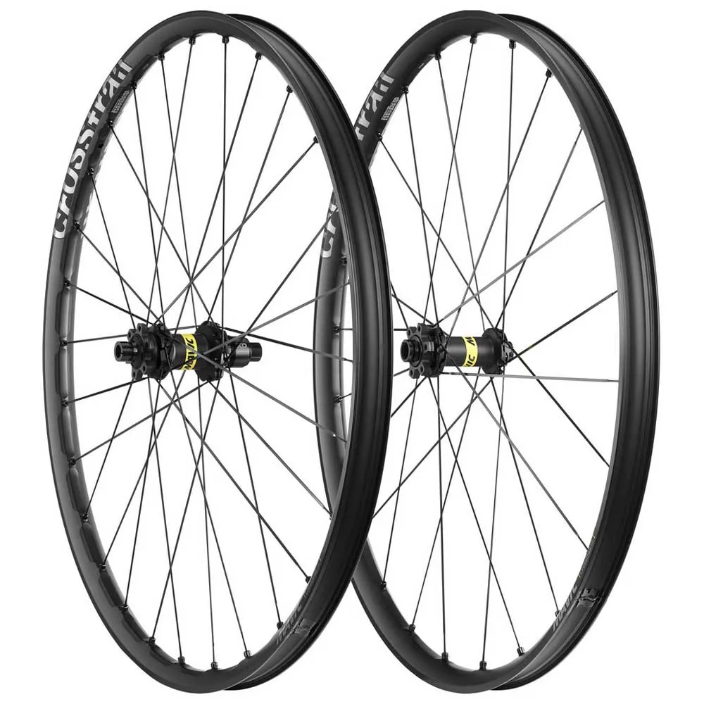 Mavic Crosstrail Sl 29´´ Boost Cl Disc Tubeless Mtb-hjulsett, Black, 15 x 110/12 x 148mm, Shimano Micro Spline
