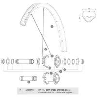 Mavic Deemax Dh 29 J-bent Eike 14 Enheter Mavic Deemax Dh 29 J-bent Eike 14 Enheter
