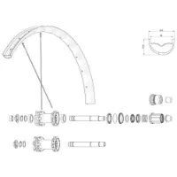 Mavic Deemax Elite Bakfelg
