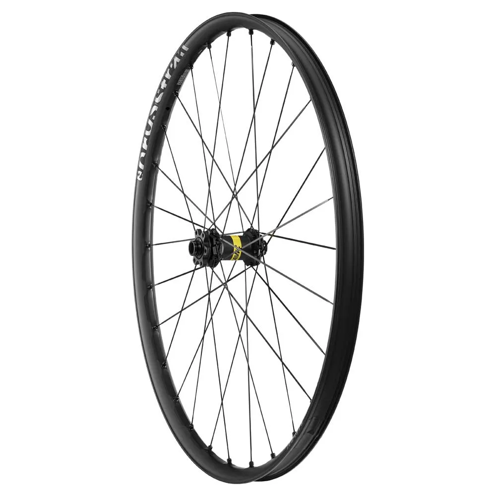 Mavic E-crosstrail Sl 27.5´´ Boost Cl Disc Tubeless Terrengsykkel Forhjul, Black, 15 x 110mm