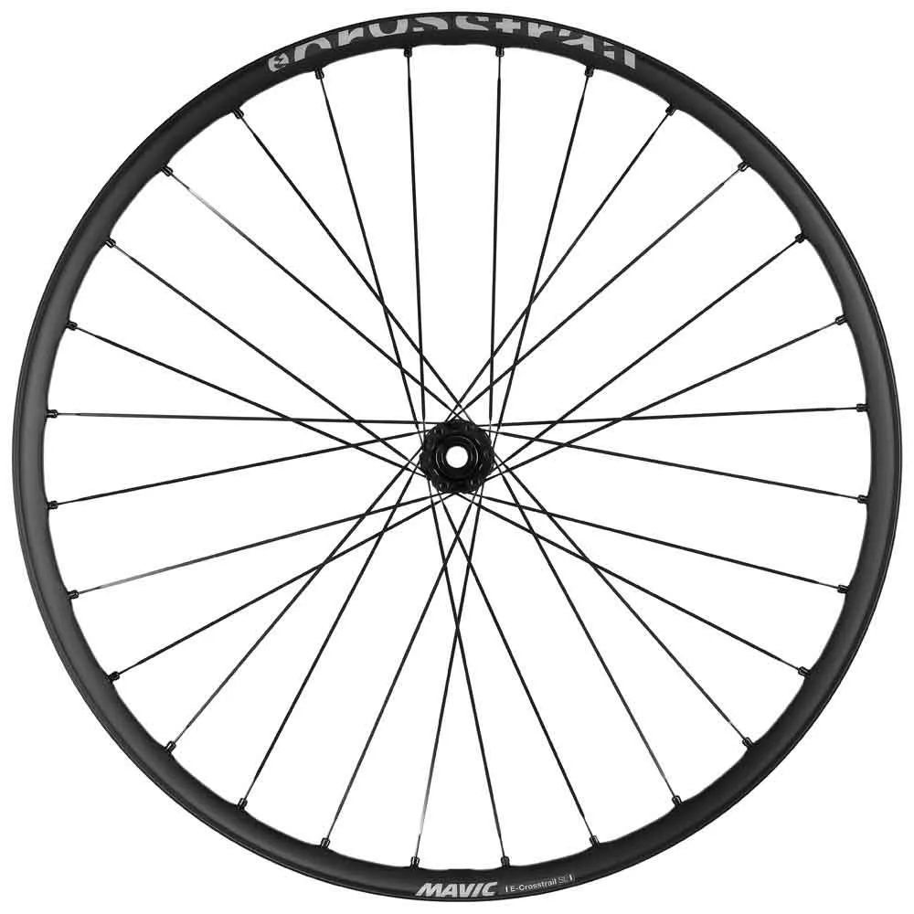 Mavic E-crosstrail Sl 29´´ Boost Cl Disc Tubeless Mtb-hjulsett, Black, 15 x 110/12 x 148mm, Shimano Micro Spline