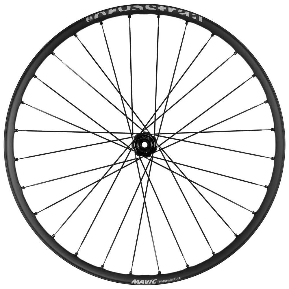 Mavic E-crosstrail Sl 29´´ Boost Cl Disc Tubeless Mtb-hjulsett, Black, 15 x 110/12 x 148mm, Shimano Micro Spline