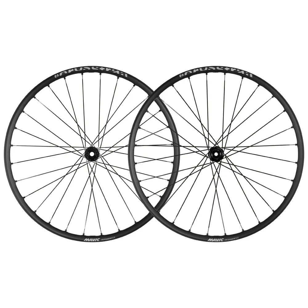 Mavic E-crosstrail Sl 29´´ Boost Cl Disc Tubeless Mtb-hjulsett, Black, 15 x 110/12 x 148mm, Shimano Micro Spline