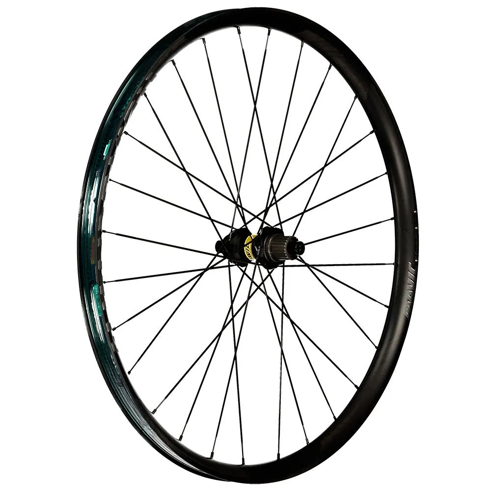 Mavic E-crosstrail Sl Carbon 29´´ Cl Boost Mtb-hjulsett, Black, 15 x 110 / 12 x 148mm, Shimano Micro Spline