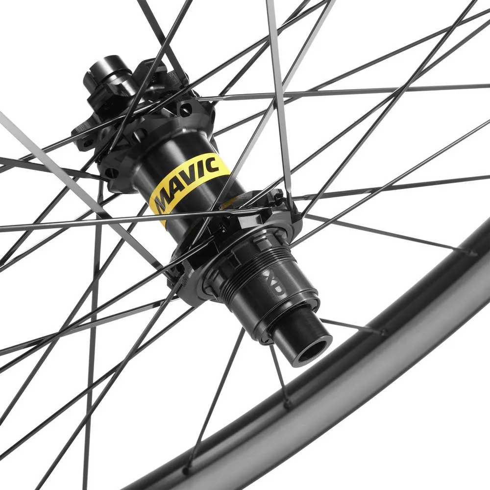 Mavic E-deemax 29´´ Boost 6b Disc Tubeless Mtb-hjulsett Refurbished, Black / white, 15 x 110 / 12 x 148mm
