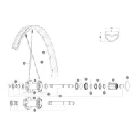 Mavic E-deemax Pro 19 Bakfelg Mavic E-deemax Pro 19 Bakfelg