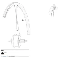 Mavic Ebm X35 Mtb Bakfelg