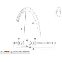 Mavic Ellipse 2011 Front Eike 10 Enheter