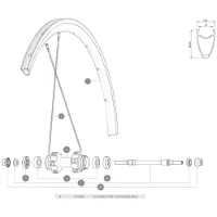 Mavic Ellipse 2011 Rear Eike 10 Enheter