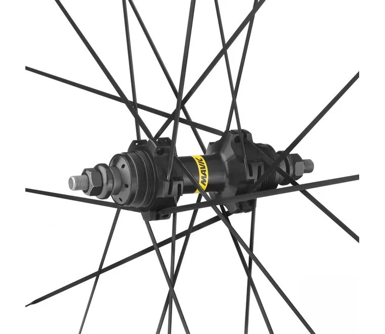 Mavic Ellipse Bane Hjulsett, Black, 15 x 100 / 12 x 142mm, Shimano/Sram HG Mavic Ellipse Bane Hjulsett, Black, 15 x 100 / 12 x 142mm, Shimano/Sram HG