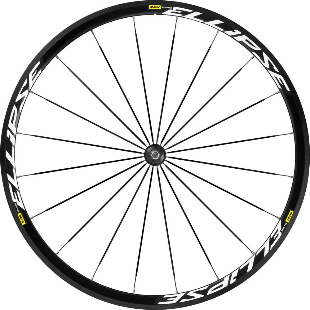 Mavic Ellipse Landeveishjulsett Refurbished, Black, 15 x 100 / 12 x 142mm