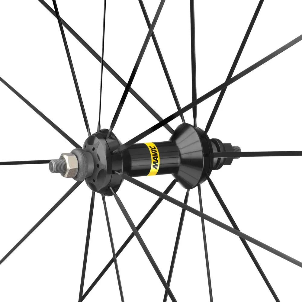 Mavic Ellipse Landeveishjulsett Refurbished, Black, 15 x 100 / 12 x 142mm