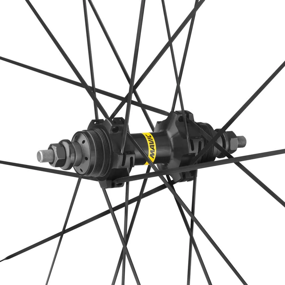 Mavic Ellipse Landeveishjulsett Refurbished, Black, 15 x 100 / 12 x 142mm