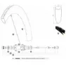 Mavic Ellipse Pro Carbon Ust Bakre Eiker 12 Enheter, Black, 264mm