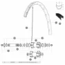 Mavic Forhjulsnav 6804dw Lagerpar, Silver / black, One Size