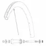 Mavic Front Cosmic Sl 40 Rb Landeveissykkel Felg, Black, 700 - 28"