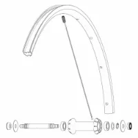Mavic Front Ksyrium Sl Rb Landeveissykkel Felg Mavic Front Ksyrium Sl Rb Landeveissykkel Felg