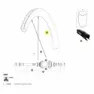 Mavic Front/rear Cosmic Sl 45 Disc Landeveissykkel Felg, Black, 700 - 28"