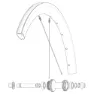 Mavic Front/rear Cosmic Slr 45 Disc My22 Landeveissykkel Felg, Black, 700 - 28"