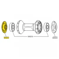 Mavic Hjuljusteringsmutter Mavic Hjuljusteringsmutter