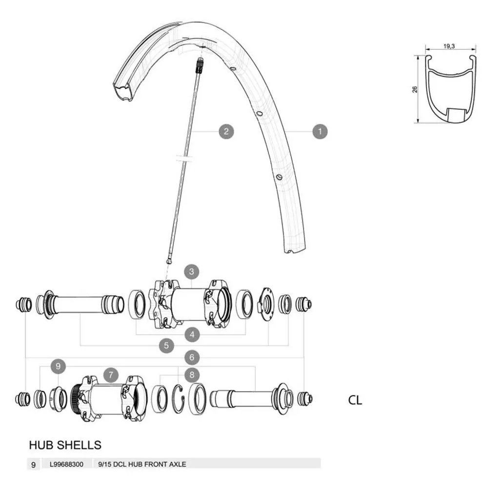 Mavic Hjuljusteringsmutter, Black, One Size