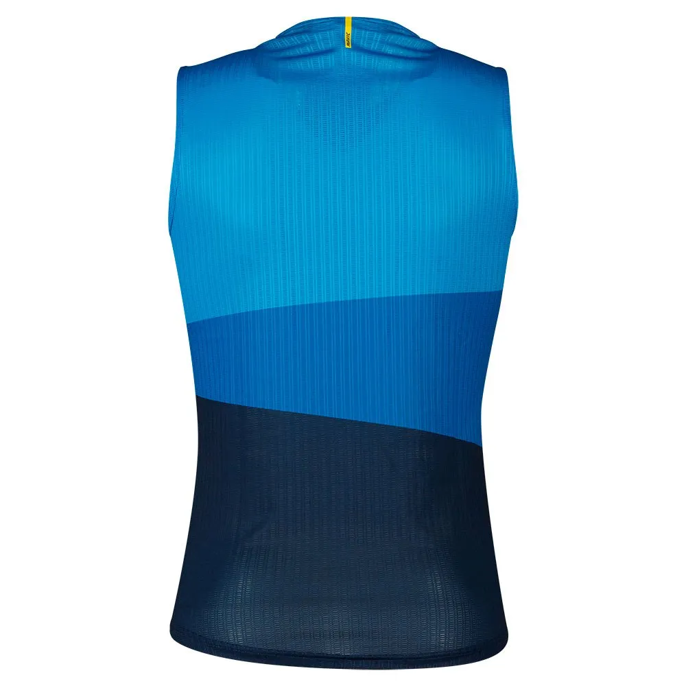 Mavic Hot Ride+ Sl Graphic Ermeløs T-skjorte, Classic blue, L