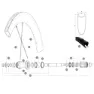 Mavic Id360 Bakre Navaksel, Black / silver, 12 x 135/142mm