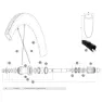 Mavic Id360 Bakre Navaksel, Black / silver, 12 x 135/142mm