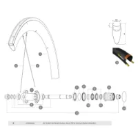 Mavic Id360 Ub Bakre Navaksel Mavic Id360 Ub Bakre Navaksel