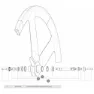 Mavic Io Track Forhjulslager, Silver / black, 12 x 24 x 6mm