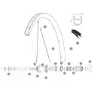 Mavic Keramisk Lagersett For Baknav, Silver / black, 17 x 28 x 7 / 15 x 26 x 7mm