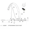 Mavic Keramisk Lagersett For Baknav, Silver / black, 17 x 28 x 7 / 15 x 26 x 7mm