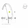 Mavic Kit 10 Front/rear Rsys 2020 Eiker, Black, 282.7mm