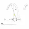 Mavic Kit 12 Front/rear Allroad 650b Eiker, Black, 277mm