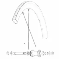 Mavic Kit 12 Front/rear Cosmic Pro Carbon Ust Disc Eiker
