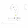 Mavic Kit 12 Front/rear Cosmic Sl 65 Disc Eiker, Black, 254mm