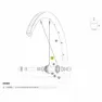 Mavic Kit 12 Front/rear Cosmic Slr 32 Disc Eiker, Black, 291mm