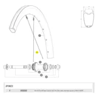 Mavic Kit 12 Front/rear Cosmic Slr 45 Disc Eiker Mavic Kit 12 Front/rear Cosmic Slr 45 Disc Eiker