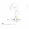Mavic Kit 12 Front/rear Cosmic Slr 65 Disc Eiker, Black, 259mm