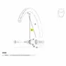 Mavic Kit 12 Front/rear Cosmic Sls 32 Disc Eiker, Black, 284mm
