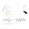 Mavic Kit 12 Rear Cosmic Pro Carbon Ust Disc Eiker, Black, 270mm