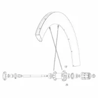 Mavic Kit 12 Rear Ds Com Pro Carbon Ust Eiker