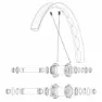 Mavic Kit 12 Rear Ds Cosmic Slr 40 Rb Eiker, Black, 266mm