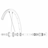 Mavic Kit 12 Rear Ksyrium S Ds Eiker