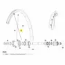 Mavic Kit 12 Rear Ksyrium Sl Ds Eiker, Black, 278mm
