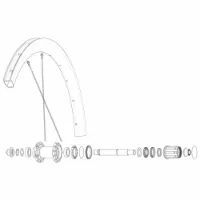 Mavic Kit 12 Rear Nds Cosmic Slr 40 Rb Eiker